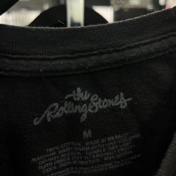 Vintage Rolling Stones 2013 Lips Tee | Men’s Medium Black Shirt | Pre-Washed - Picture 3 of 3
